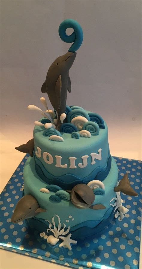 Es sind kleine kuchen,die in einer art einmachglas gebacken werden. 28+ Delphin-Geburtstagskuchen - #delphin # ...