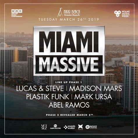 Miami Music Week March 25 31 2019