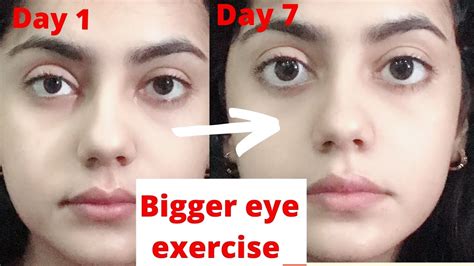 Bigger Eye Exercise Part 2 This Is How You Can Get Bigger Eyes In 3