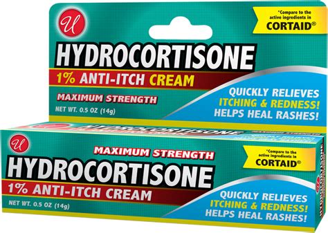 Hydrocortisone 1 Anti Itch Cream Maximum Strength 05 Oz Marketcol