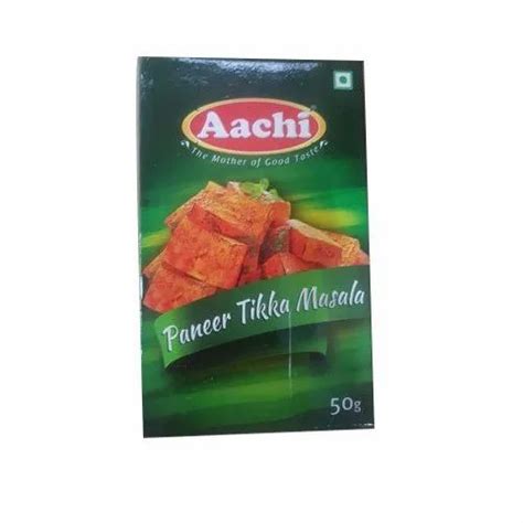 Aachi Paneer Tikka Masala Packaging Type Packets Packaging Size