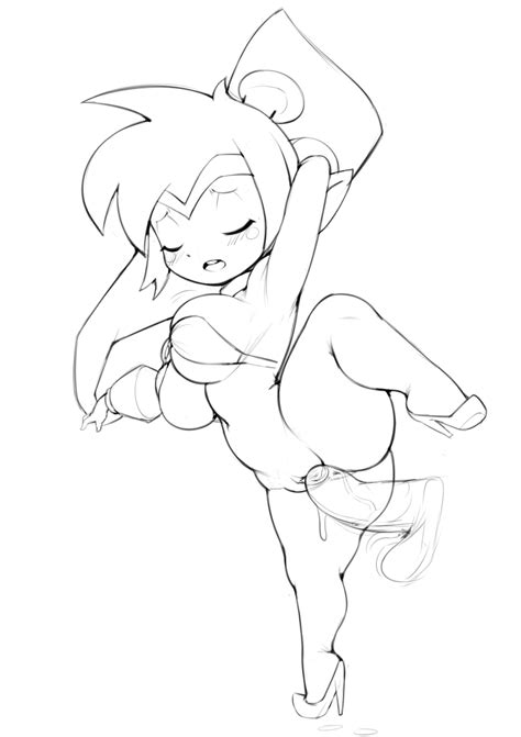 Gray Impact Shantae Shantae Series Highres 1girl Arm Up Armpits