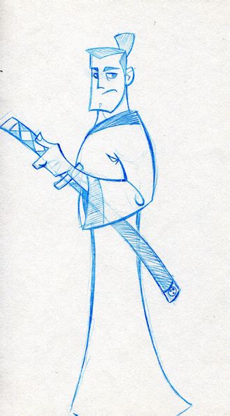 And A Sketch One Of My Favorite Characters Samurai Jack