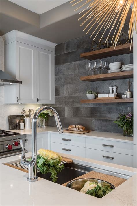 Bright & Blue Kitchen | Astro Design | Ottawa, Canada ...