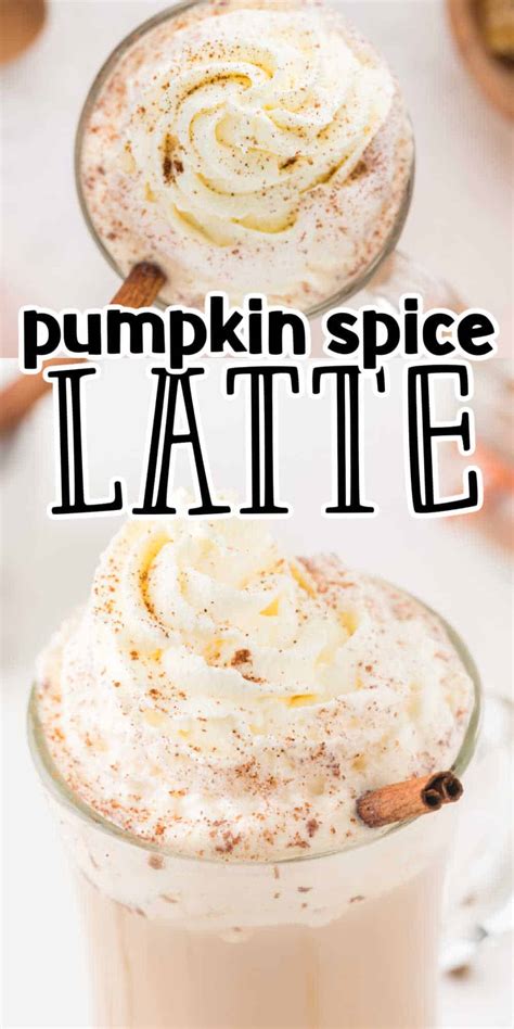 Pumpkin Spice Latte Recipe • Midgetmomma
