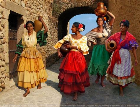 Romany Women From Spain Цыгане Цыганки Цыганский стиль