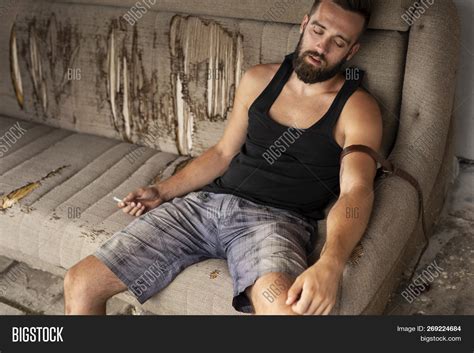 Passed Out Drug Addict Image And Photo Free Trial Bigstock