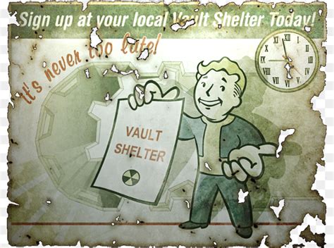 Poster Fallout Vault Tec Png Pngrow