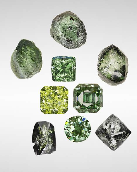 Natural Color Green Diamonds A Beautiful Conundrum Gems And Gemology
