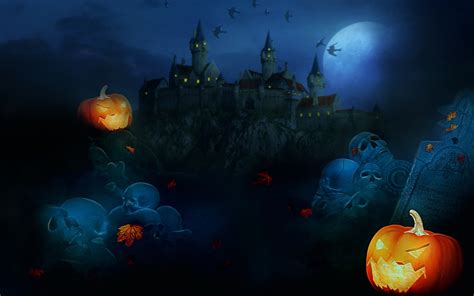 50+ Scary Halloween 2019 Wallpapers HD, Backgrounds, Pumpkins, Witches