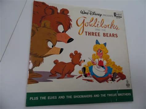 Walt Disney Presents Goldilocks And The Three Bears 12 33rpm Vinyl Lp Record £4 99 Picclick Uk