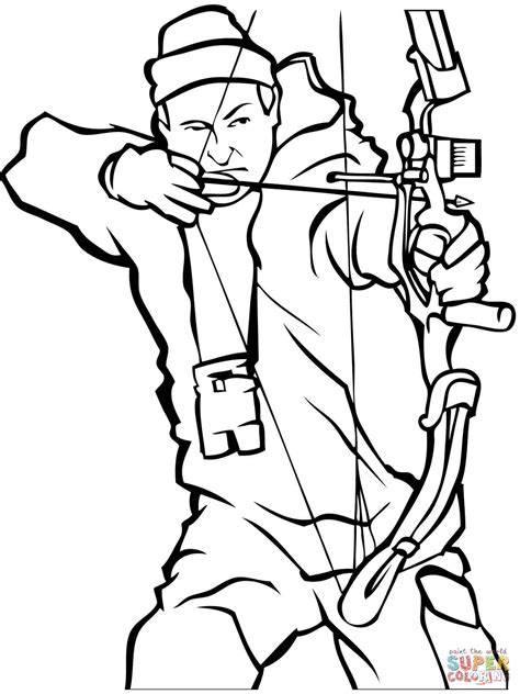 Hunting Coloring Page Coloring Home
