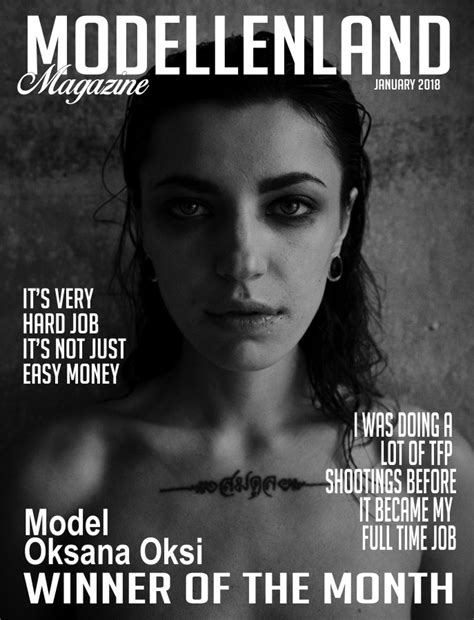 Interview Model Oksana Oksi Ukraine Winner Of The Month