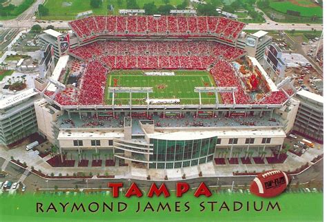 Raymond James Stadium Pc57 Tmp043 Stadium Postcards