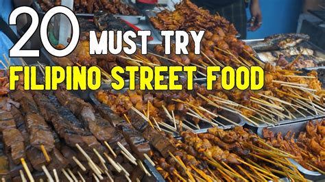 Filipino Street Food 20 Must Try Street Foods In The Philippines
