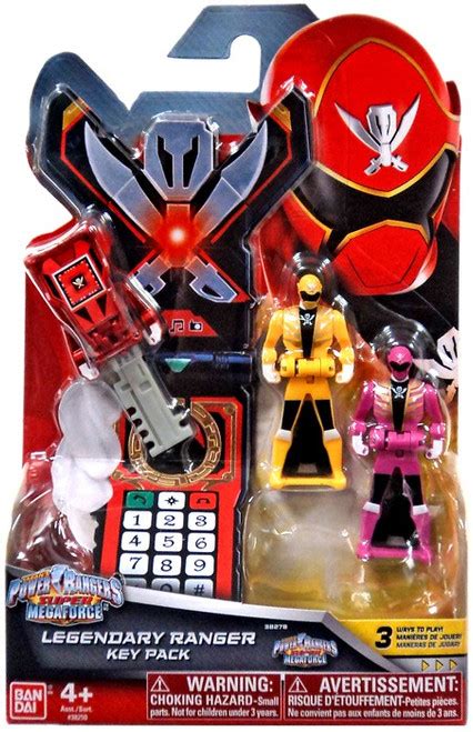 Power Rangers Super Megaforce Legendary Ranger Key Pack Roleplay Toy