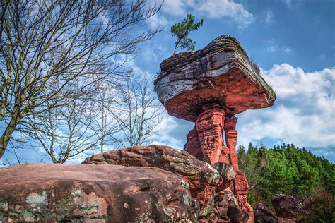 Devils Table Rock Formation Photograph By Brian Ellis Pixels