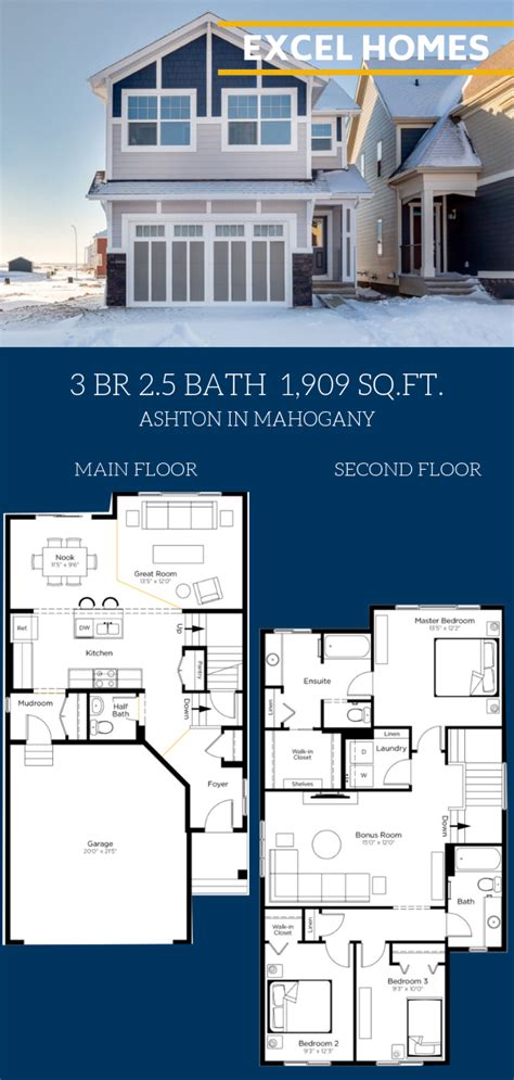 New range 3 bedroom house plans and duplex designs. This spacious floorplan is home to 3 bedrooms and 2.5 baths with an impressive kitchen! Check ...