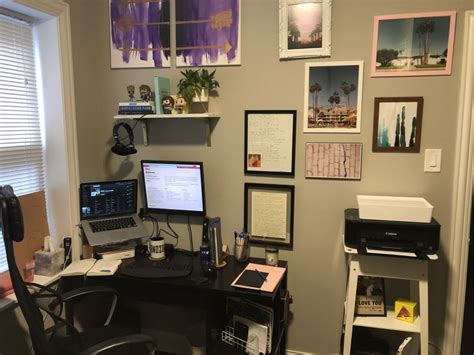 Office Computer Desk Setup