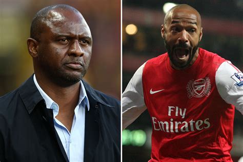 Harry Kane Is No Thierry Henry Says Patrick Vieira As Crystal Palace Prepare To Face Premier
