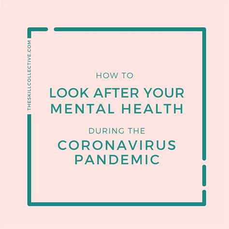 Tips For Looking After Your Mental Health During The Coronavirus