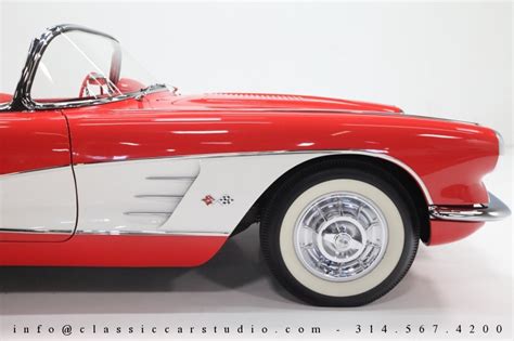 1958 Chevrolet Corvette Convertible Classic Car Studio
