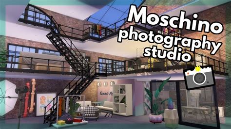Moschino Photo Studio Speed Build Sims 4 Moschino