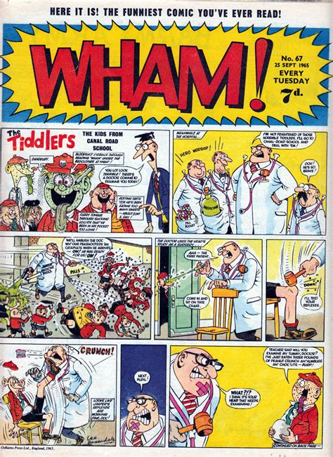 Blimey The Blog Of British Comics This Week In 1965 Wham