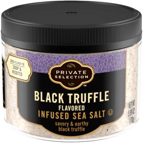 Private Selection Black Truffle Flavored Infused Sea Salt 599 Oz