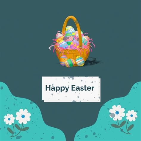 Happy Easter Instagram Post Template Postermywall