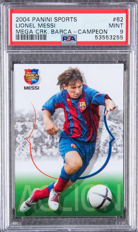 Sep 21, 2020 · the 2004 lionell messi panini mega cracks rc and the 2010 lionel messi panini world cup south africa premium soccer card are worth money. Lot Detail - 2004-05 Panini Sports "Megacracks Barcelona ...
