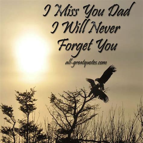 In Loving Memory Cards Dad I Miss You Dad I Will Never Forget