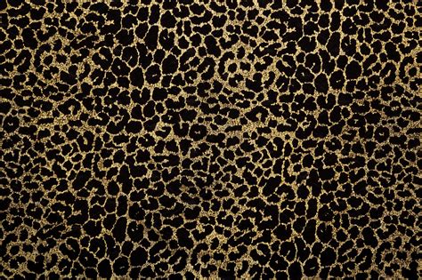Fabric With Golden Leopard Print Abstract Stock Photos ~ Creative Market