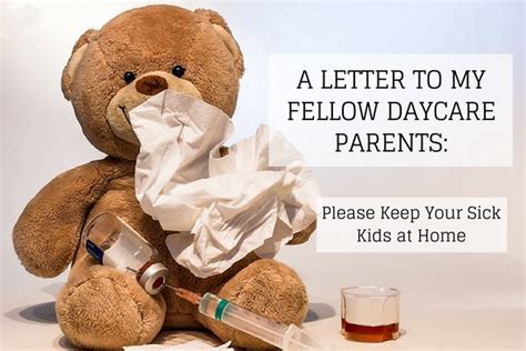 A Letter To My Fellow Daycare Parents Please Keep Sick Kids At Home
