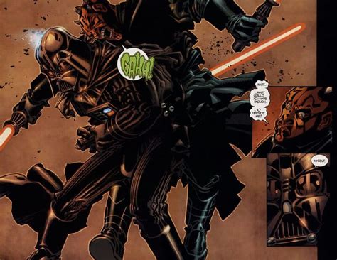 Darth Vader Kills Darth Maul Star Wars Amino