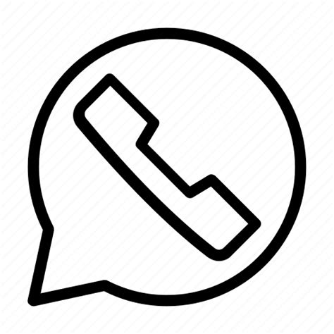 Call Media Messages Social Whatsapp Icon
