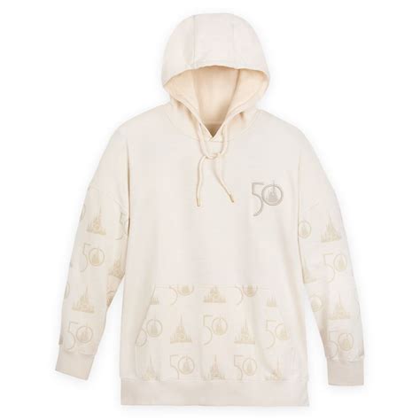 Walt Disney World 50th Anniversary Pullover Hoodie For Adults Now