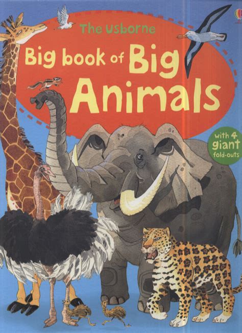 The Usborne Big Book Of Big Animals By Maskell Hazel 9781409507994