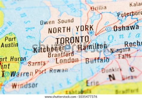 Toronto On World Map