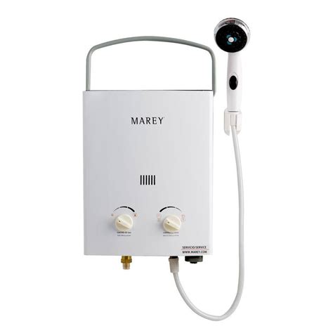 Marey Gpm Liquid Propane Gas Portable Tankless Water Heater Ga Port