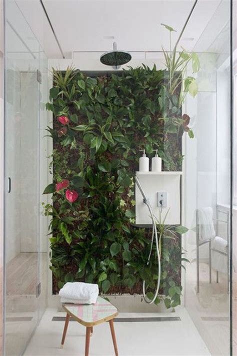 Shower Plants Create Tropical Spa Experience Wellgood