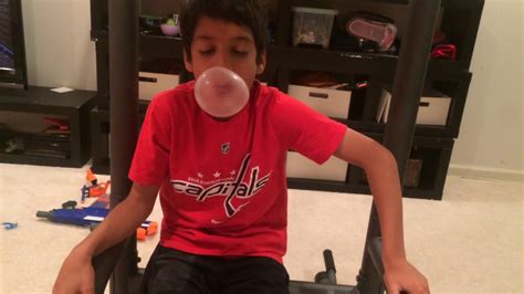 Bubble Gum Blowing Competition YouTube