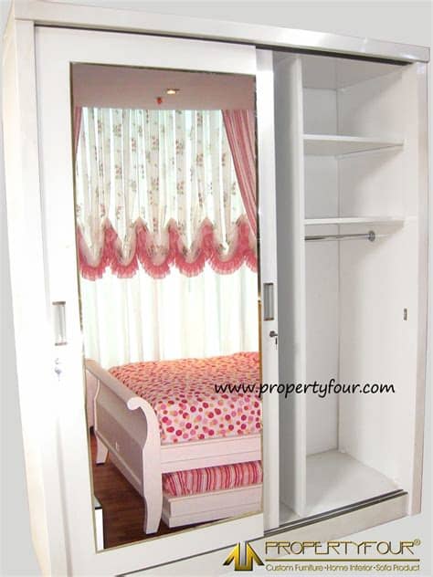 Lemari pakaian terbaik rak pakaian jumbo untuk baju, selimut, bedcover, atau boneka. Jual Lemari Pakaian 2 pintu Geser - Sliding - Cat Duco ...