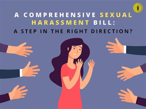 A Comprehensive Sexual Harassment Bill A Step In The Right Direction Umlr University Of