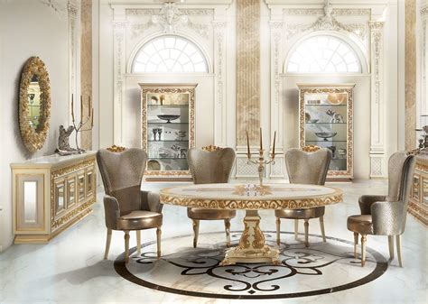 Luxury Italian Furniture Round Dining Room Buy Dining Room Table