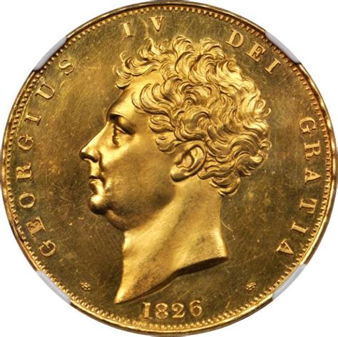 King George Iv Bare Head By William Wyon Online Coin Club