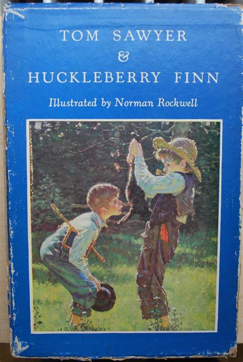 Huckleberry Finn Illustrated By Norman Rockwell