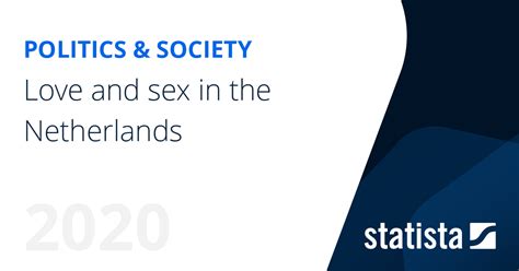 Love And Sex In The Netherlands Statista