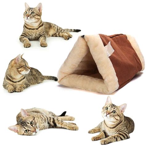 These hammocks are also very convenient in terms of storage. Cute portable Sphynx Cat hammock / house / cave
