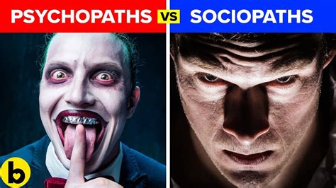 The Difference Between A Psychopath And A Sociopath Youtube